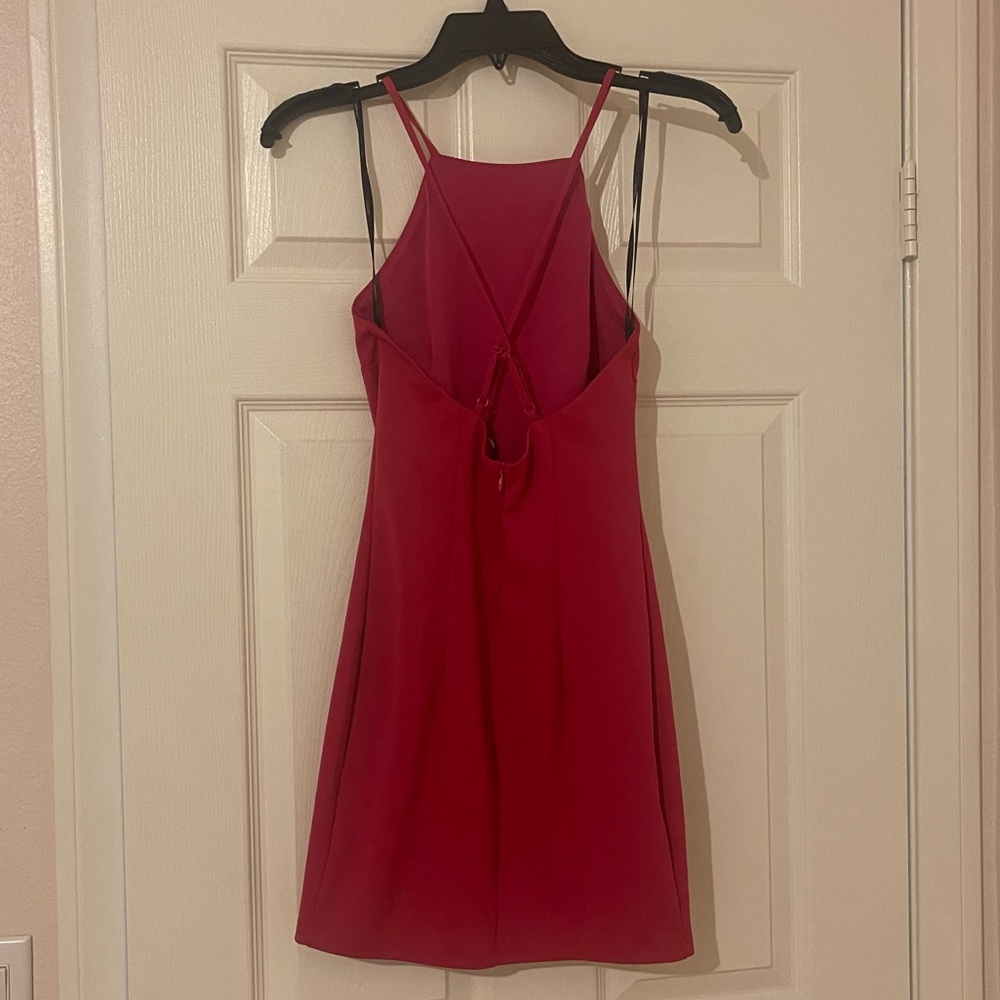 HOT PINK MINI DRESS💞 - Picture 2 of 3